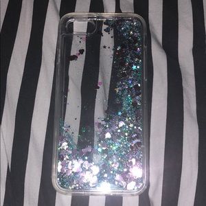 Glittery 7/8 IPhone case!!